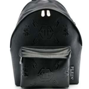 Phillip plein embossed monogram backpack