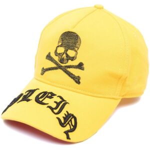 Philipp Plein skull-print detail baseball cap