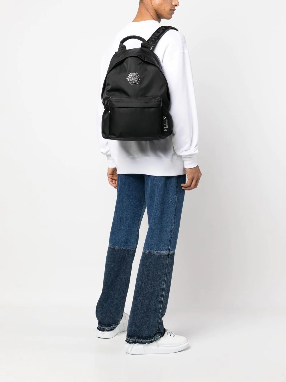 Phillip plein logo-plaque backpack - Image 2