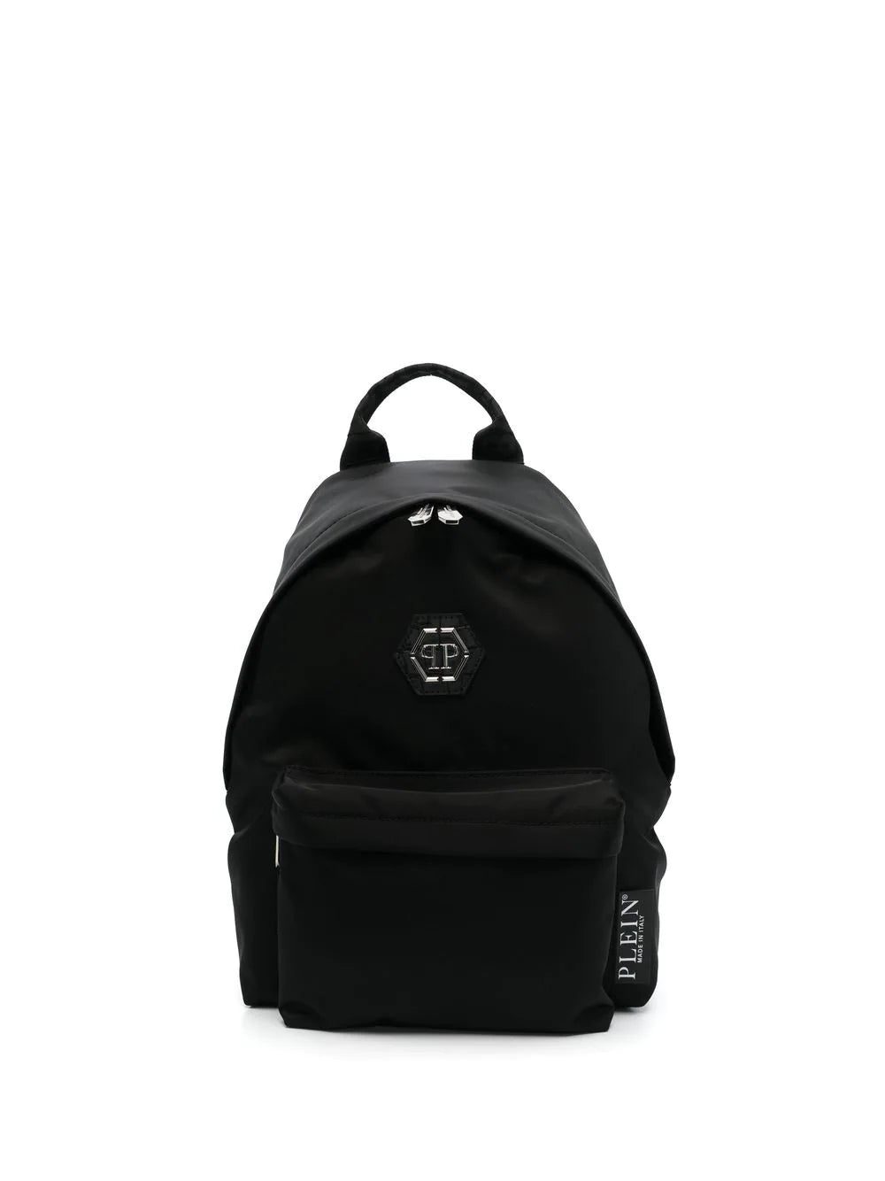 Phillip plein logo-plaque backpack