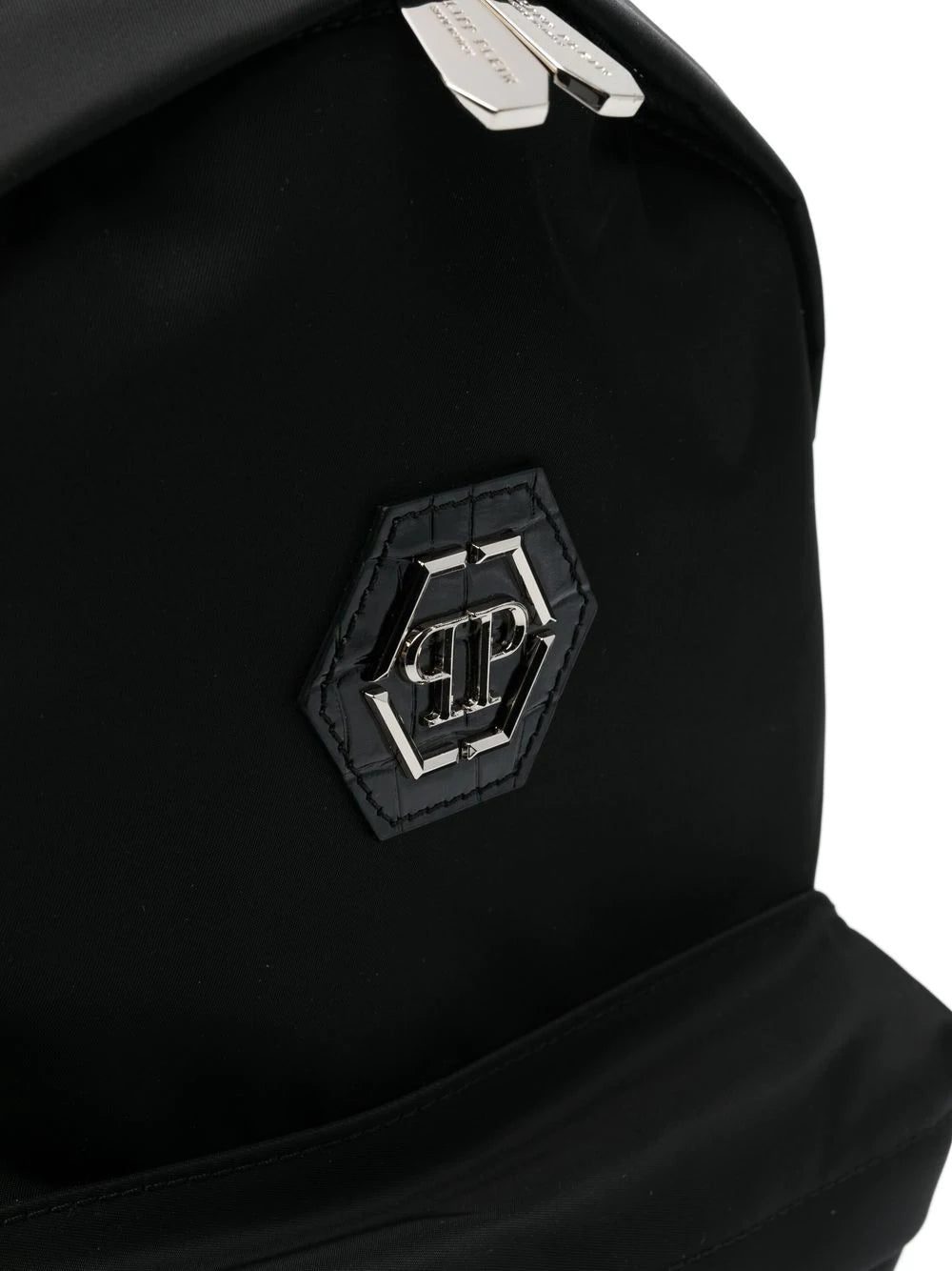 Phillip plein logo-plaque backpack - Image 4