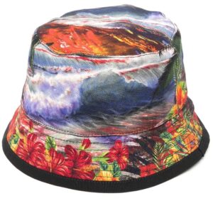 Philipp Plein Hawaii reversible bucket hat