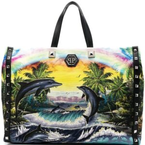 Philipp Plein graphic-print tote bag