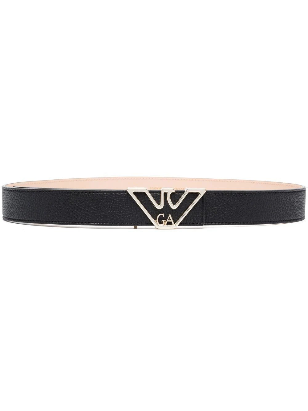 Emporio Armani logo-buckle belt