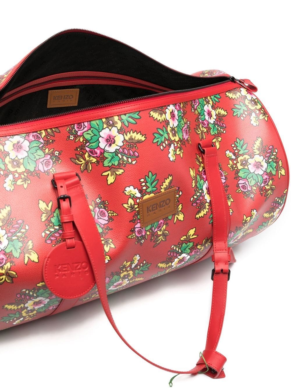 Kenzo large Courier floral-print duffle bag - Image 5