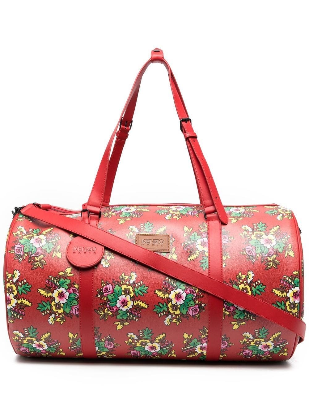 Kenzo large Courier floral-print duffle bag