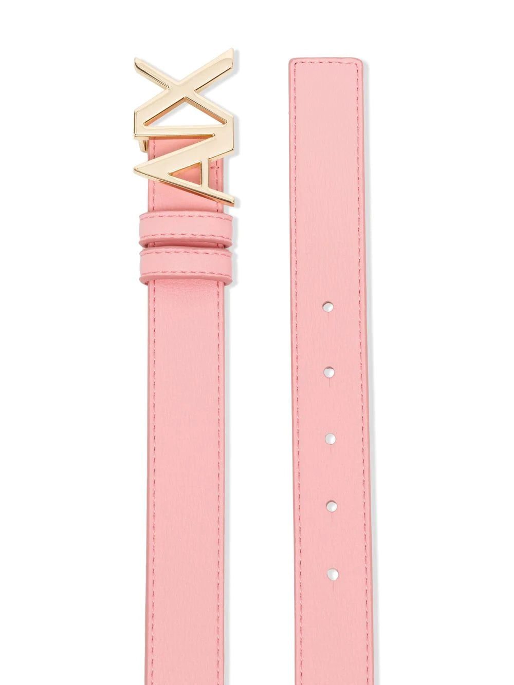 Armani Exchange logo-buckle belt - Image 2