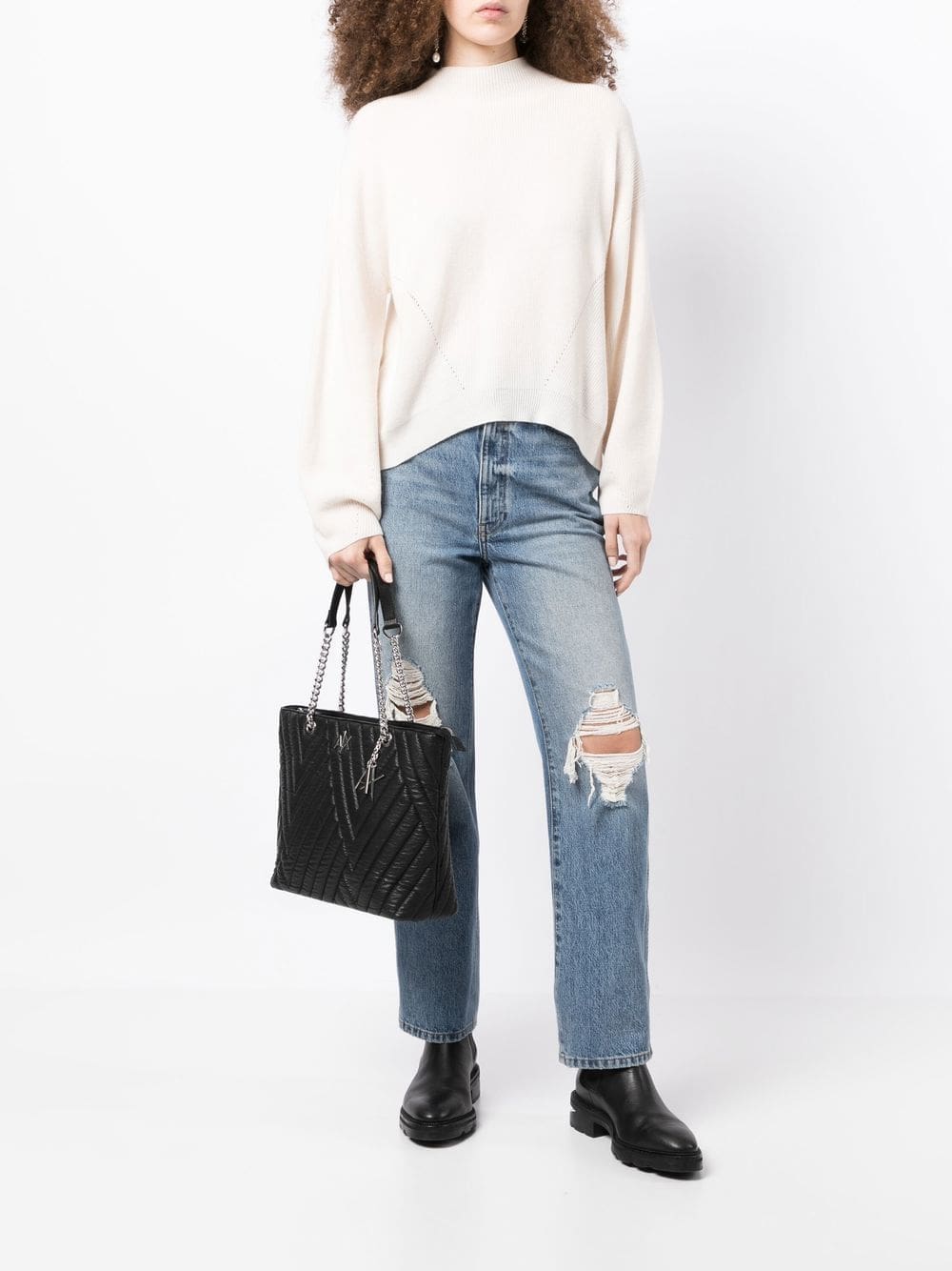 Armani Exchange padded shoulder bag - Image 2