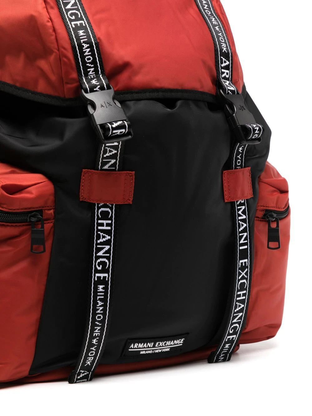 Armani Exchange logo-trim multi-pocket backpack - Image 4