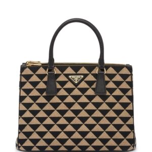 Prada  medium Galleria jacquard tote bag