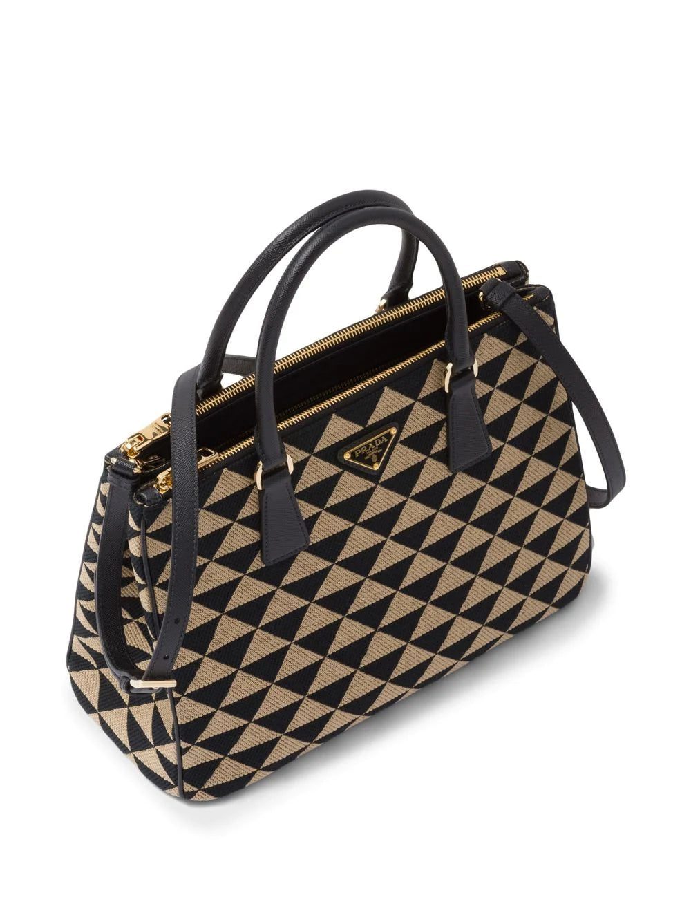 Prada medium Galleria jacquard tote bag - Image 4