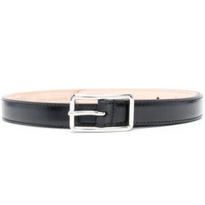 Alexander McQueen  buckle-fastening leather belt