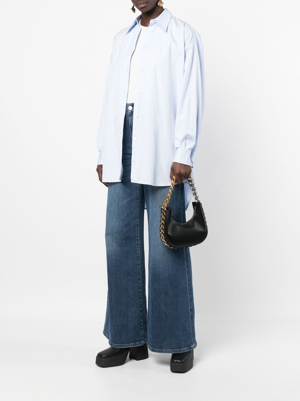 Stella McCartney mini Frayme zipped shoulder bag - Image 2