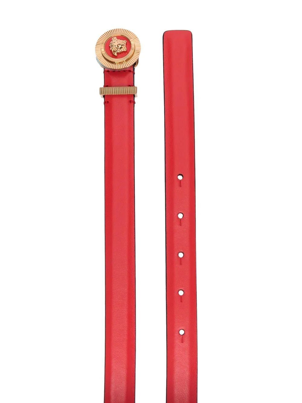 Versace Medusa logo-buckle belt - Image 2