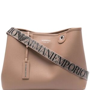 Emporio Armani pebbled medium tote bag