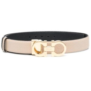 Ferragamo  Gancini-buckle leather belt