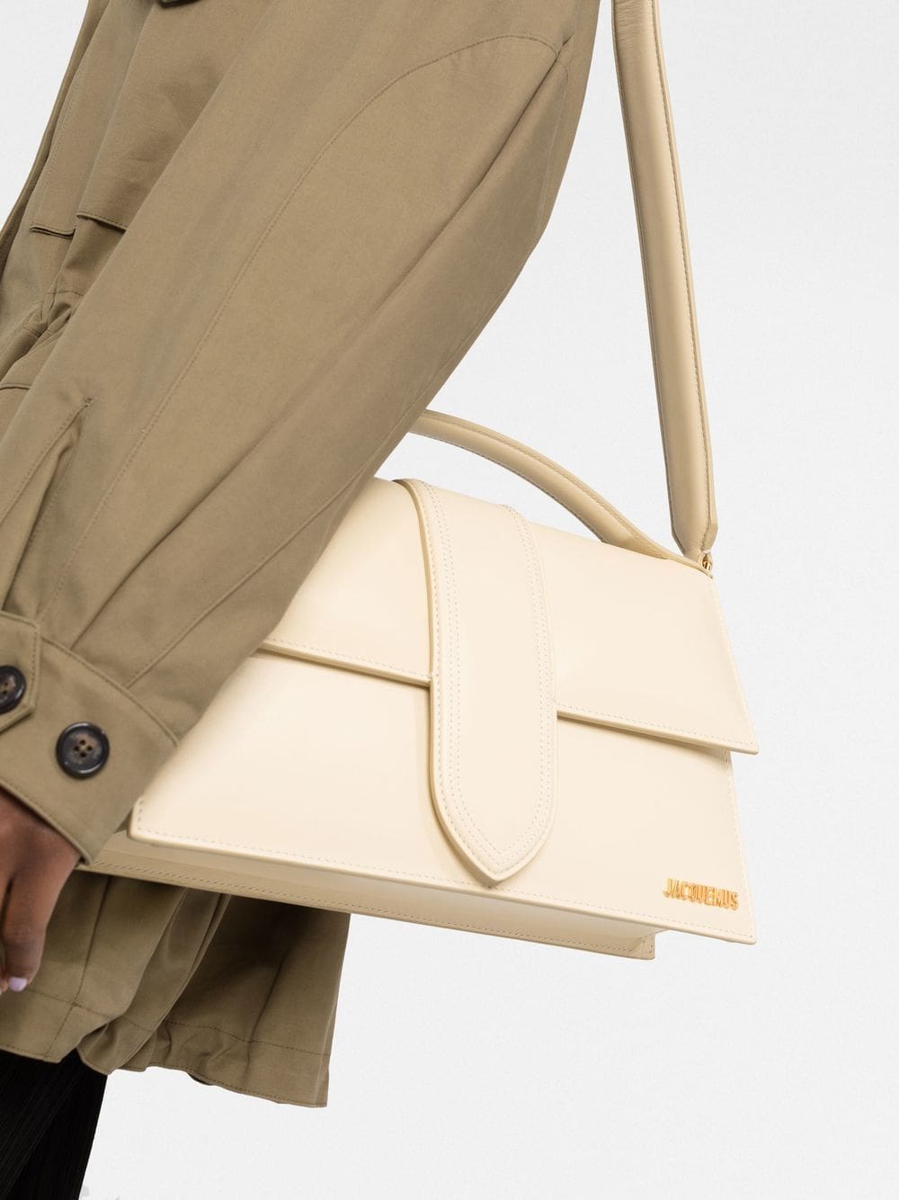 Jacquemus Le Bambinou leather tote bag - Image 3