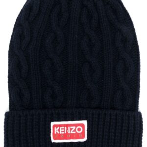 Kenzo cable-knit wool beanie