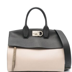 Ferragamo  The Studio two-tone tote bag