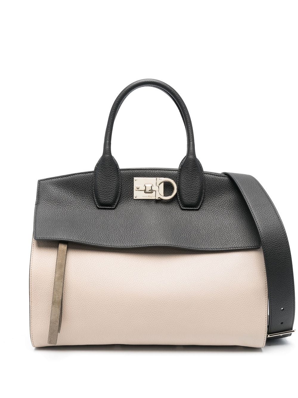 Ferragamo The Studio two-tone tote bag