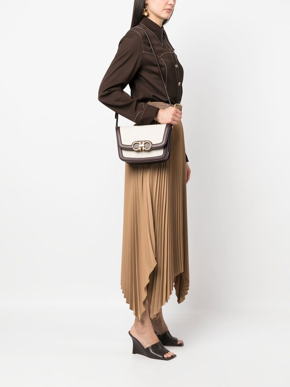 Ferragamo Gancini crossbody bag - Image 2