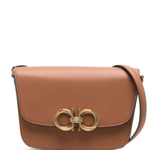 Ferragamo Trapezio leather crossbody bag