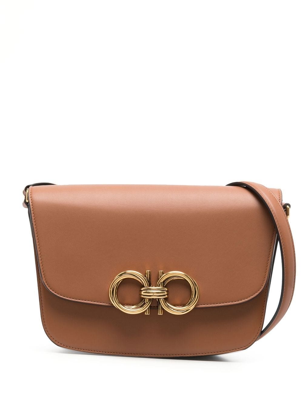 Ferragamo Trapezio leather crossbody bag