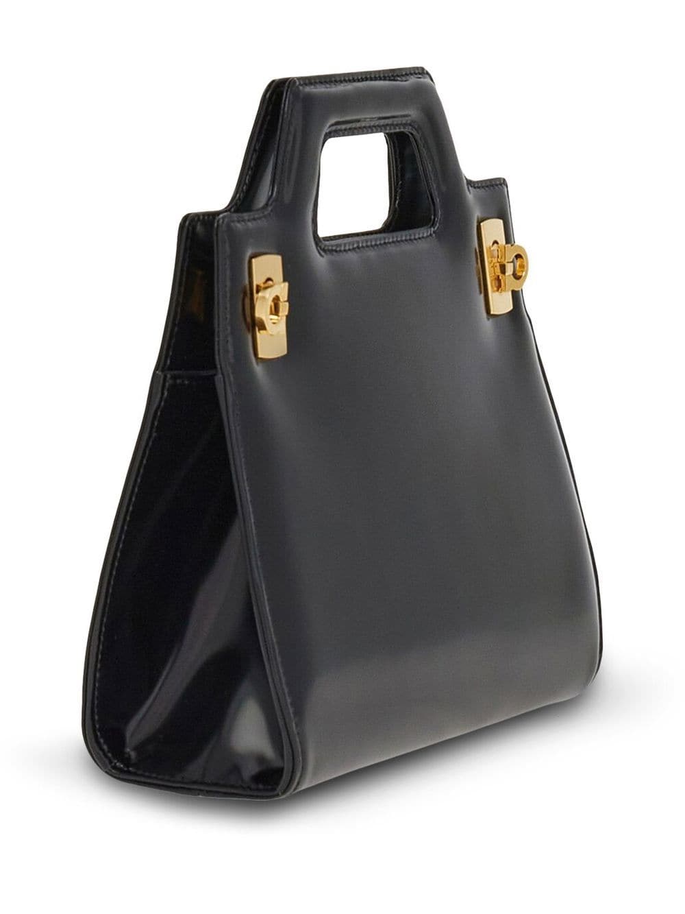 Ferragamo mini Wanda calf leather tote bag - Image 3