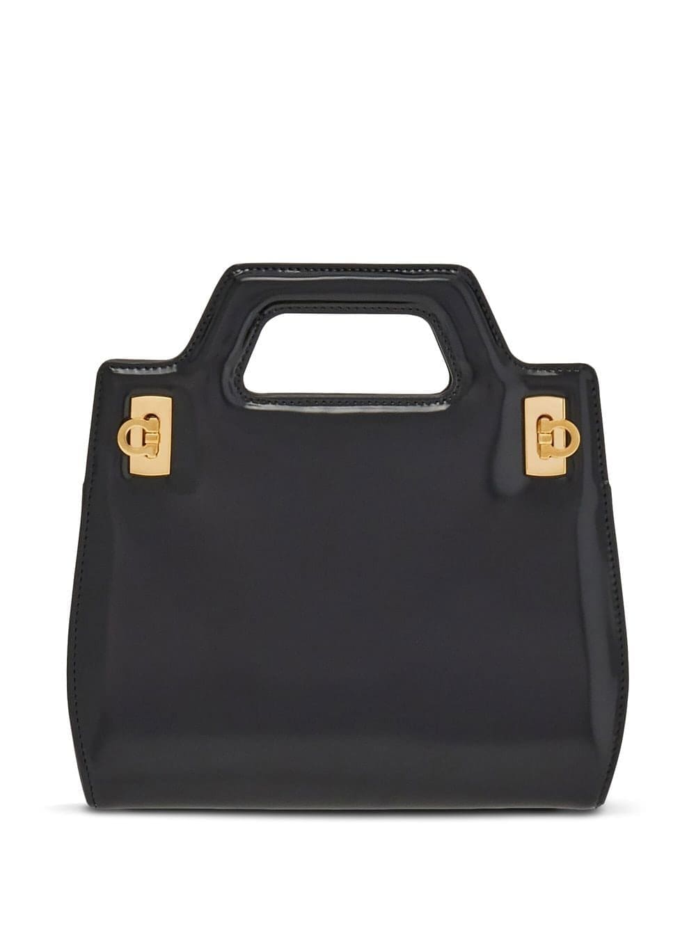 Ferragamo mini Wanda calf leather tote bag