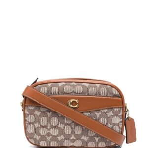 Coach monogram-jacquard camera bag