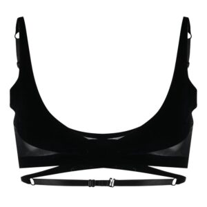 Wolford  x Mugler Flock Shaping bra