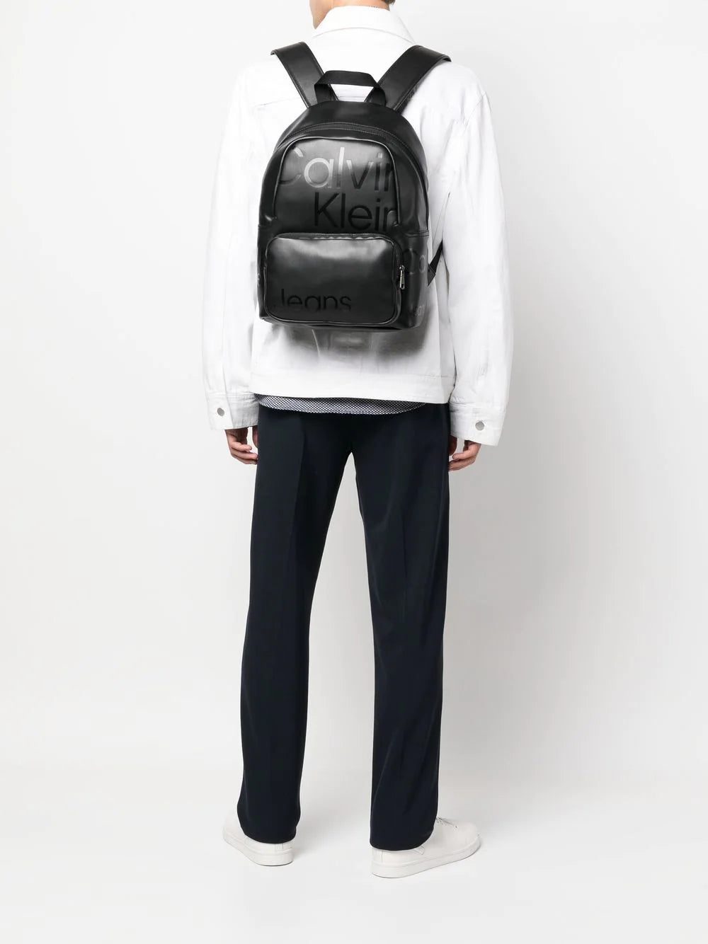 Calvin Klein logo-print backpack - Image 2