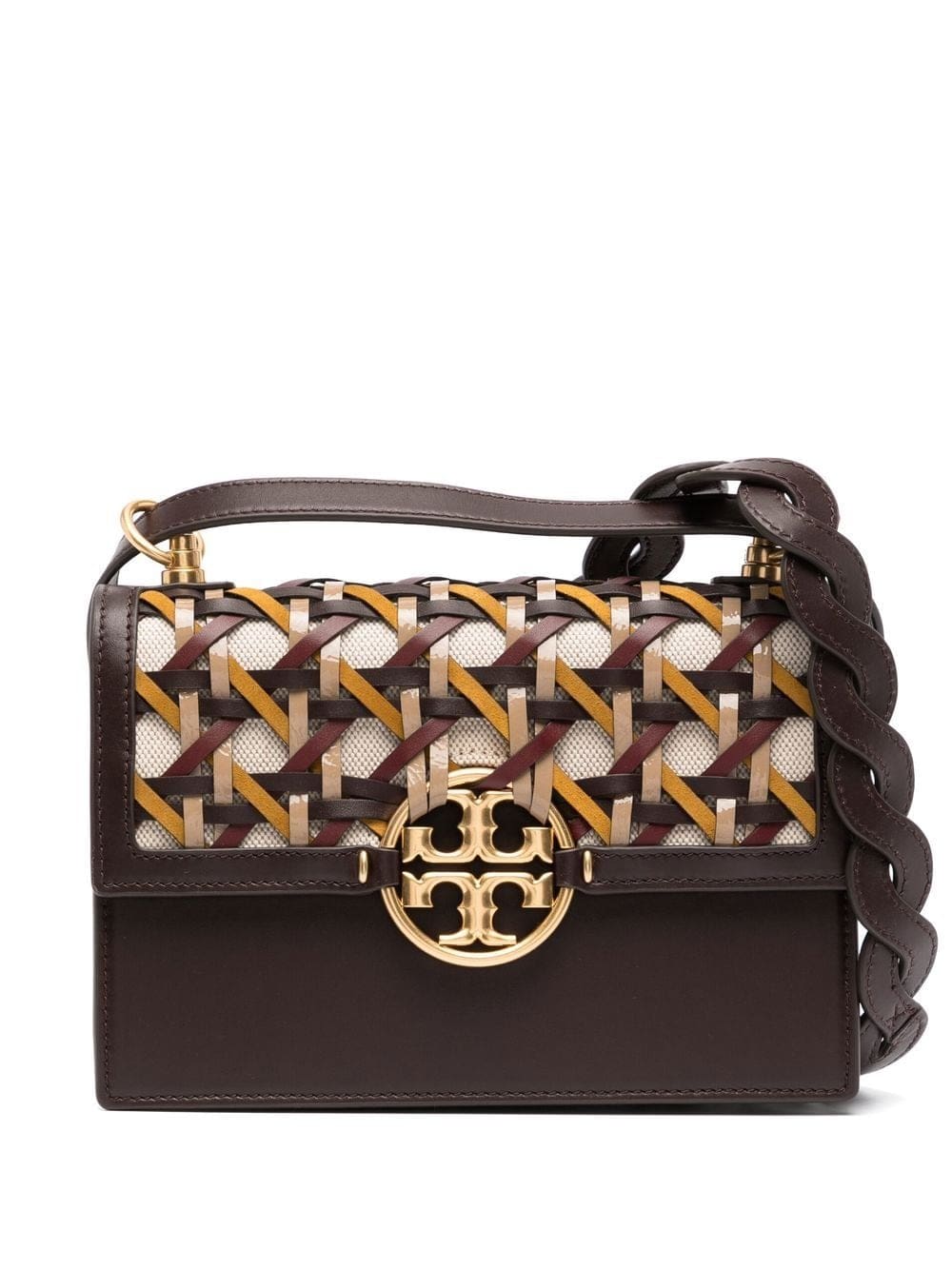 Tory Burch small Miller Basketweave shoulder bag