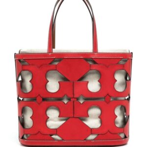 Tory Burch Cutout Logo Tote