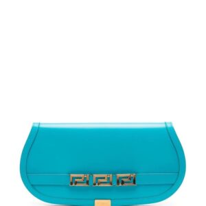 Versace oversized logo clutch bag