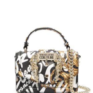 Versace baroque-print tote bag