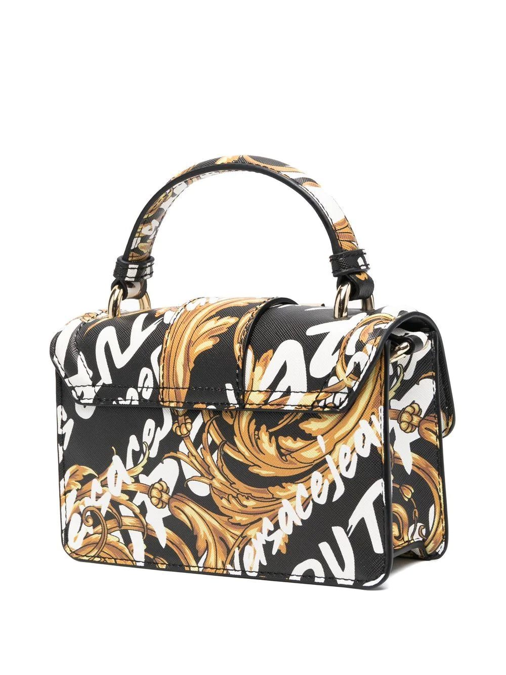 Versace baroque-print tote bag - Image 4