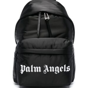 Palm Angels logo-print backpack