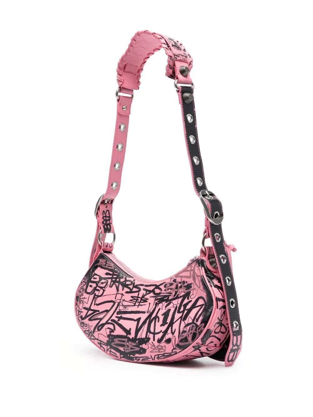 Balenciaga Le Cagole XS Graffiti shoulder bag - Image 4