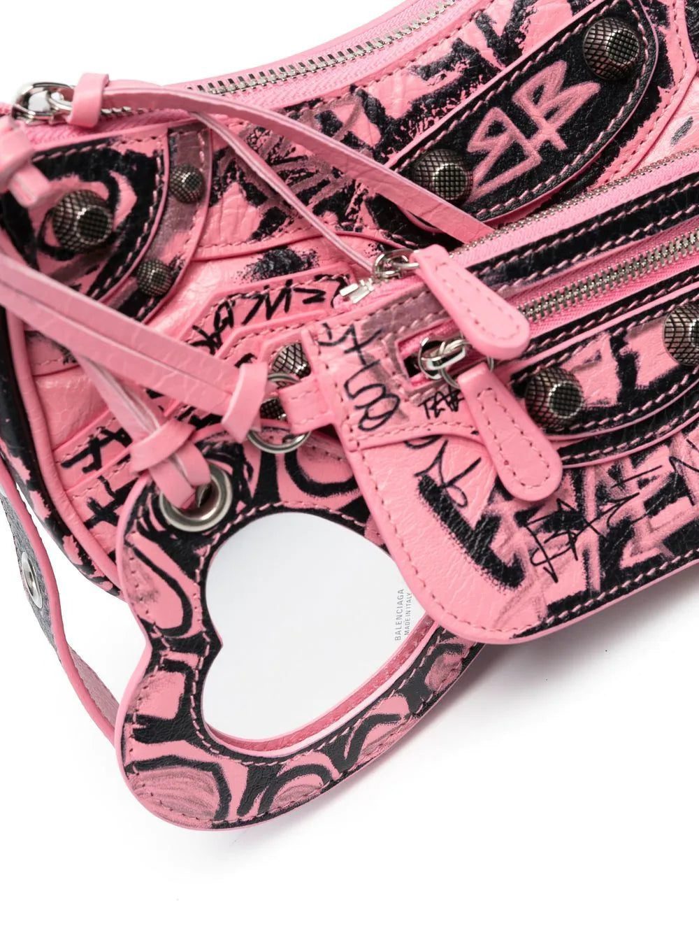Balenciaga Le Cagole XS Graffiti shoulder bag - Image 5