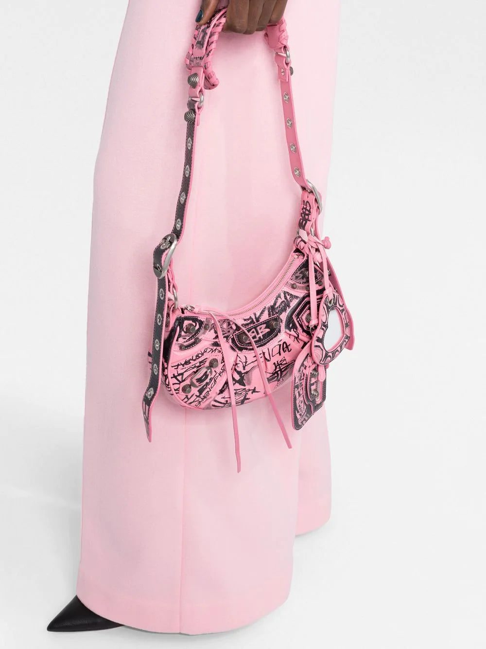 Balenciaga Le Cagole XS Graffiti shoulder bag - Image 3