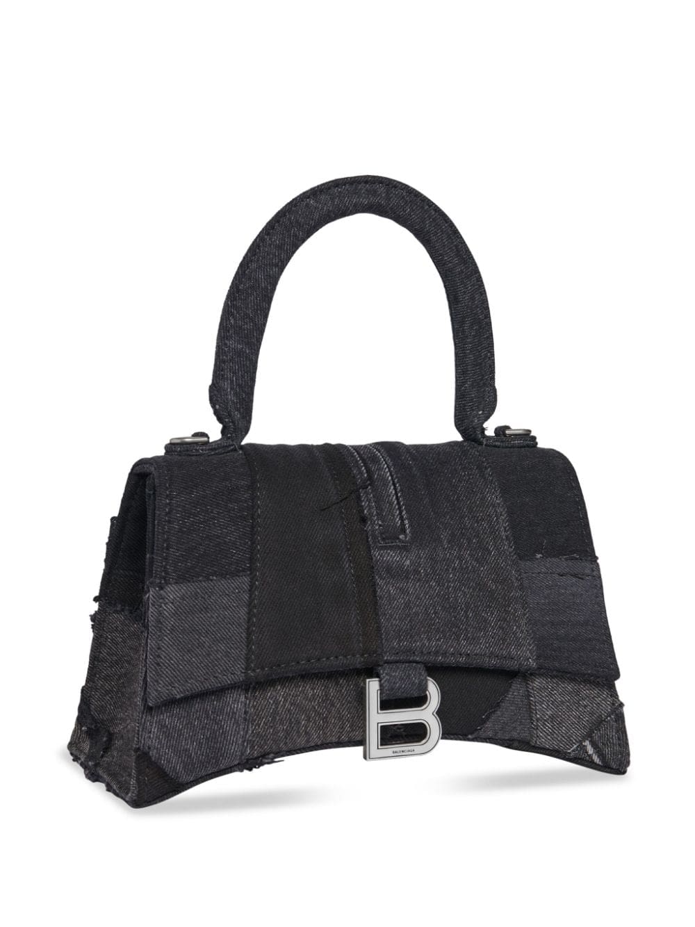 Balenciaga S Hourglass patchwork tote bag - Image 5