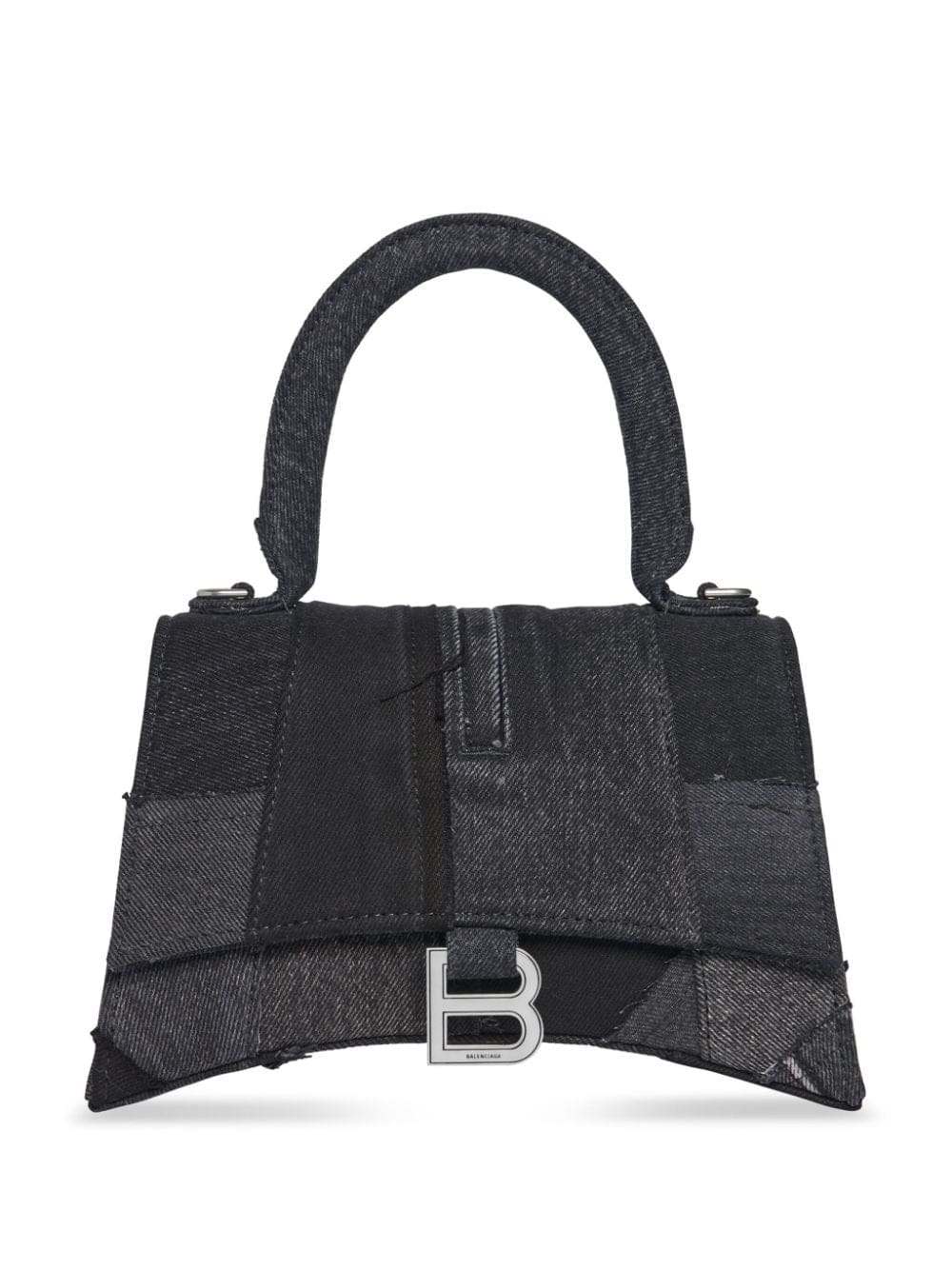 Balenciaga S Hourglass patchwork tote bag