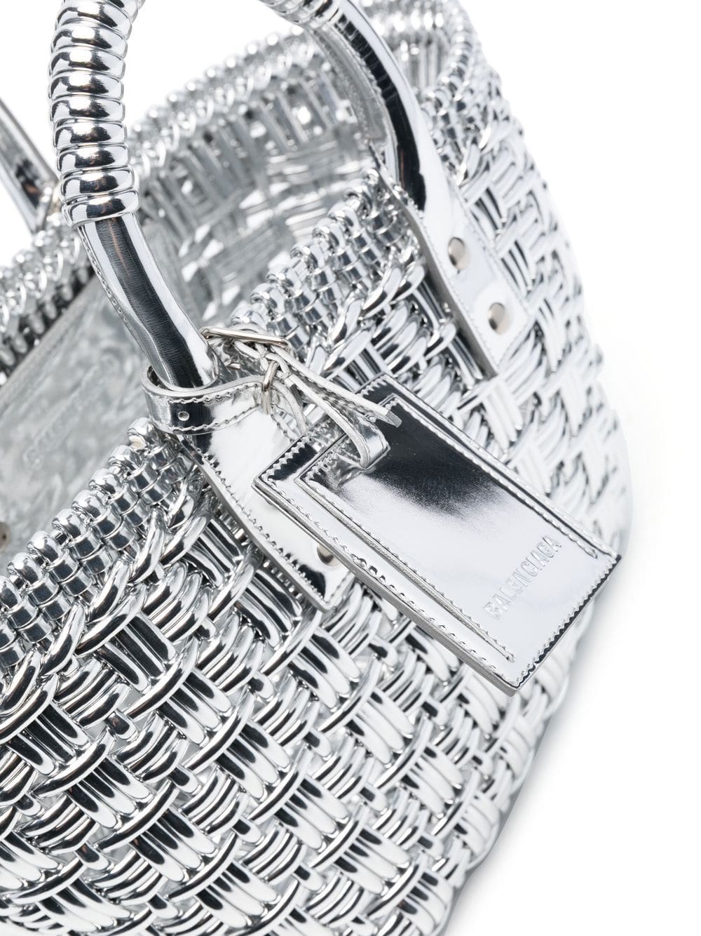 Balenciaga Bistro XS mirrored basket bag - Image 4
