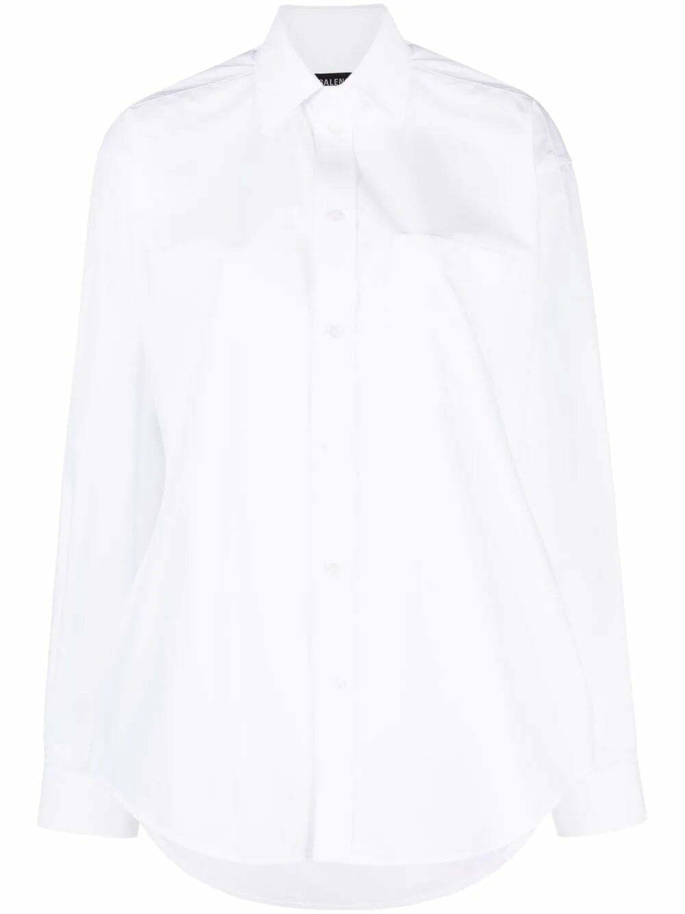 Balenciaga hourglass-shape long-sleeved shirt