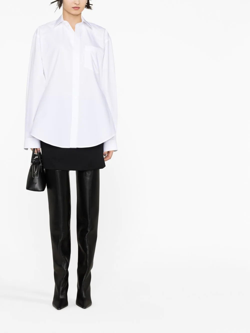 Balenciaga hourglass-shape long-sleeved shirt - Image 2