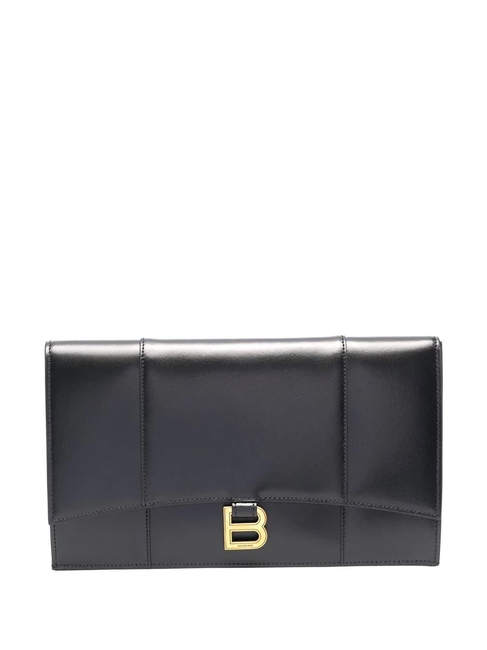 Balenciaga Hourglass flat clutch bag
