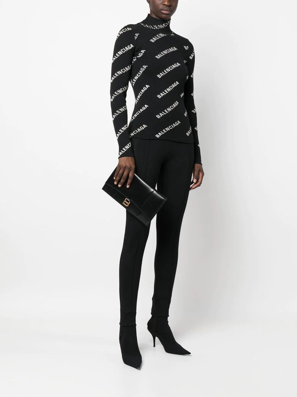 Balenciaga Hourglass flat clutch bag - Image 2