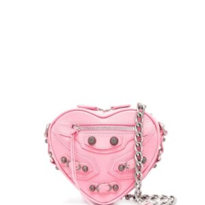 Balenciaga mini Le Cagole Heart leather crossbody bag