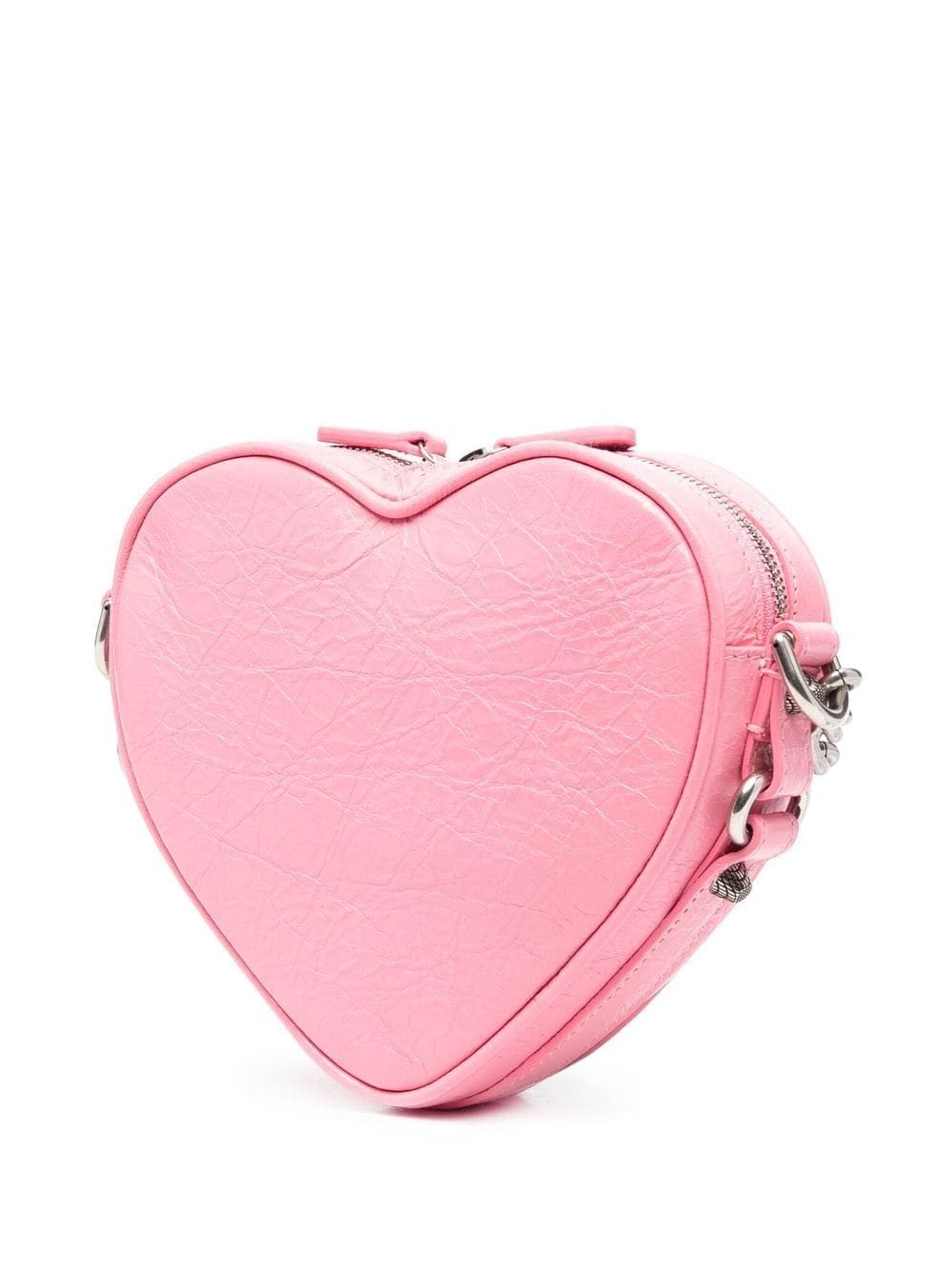 Balenciaga mini Le Cagole Heart leather crossbody bag - Image 3